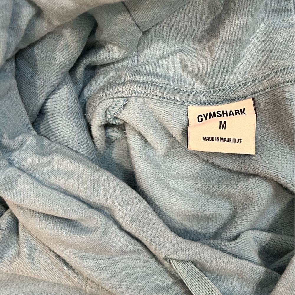 Gymshark Light Blue Women’s Hoodie - Picture 5 of 7